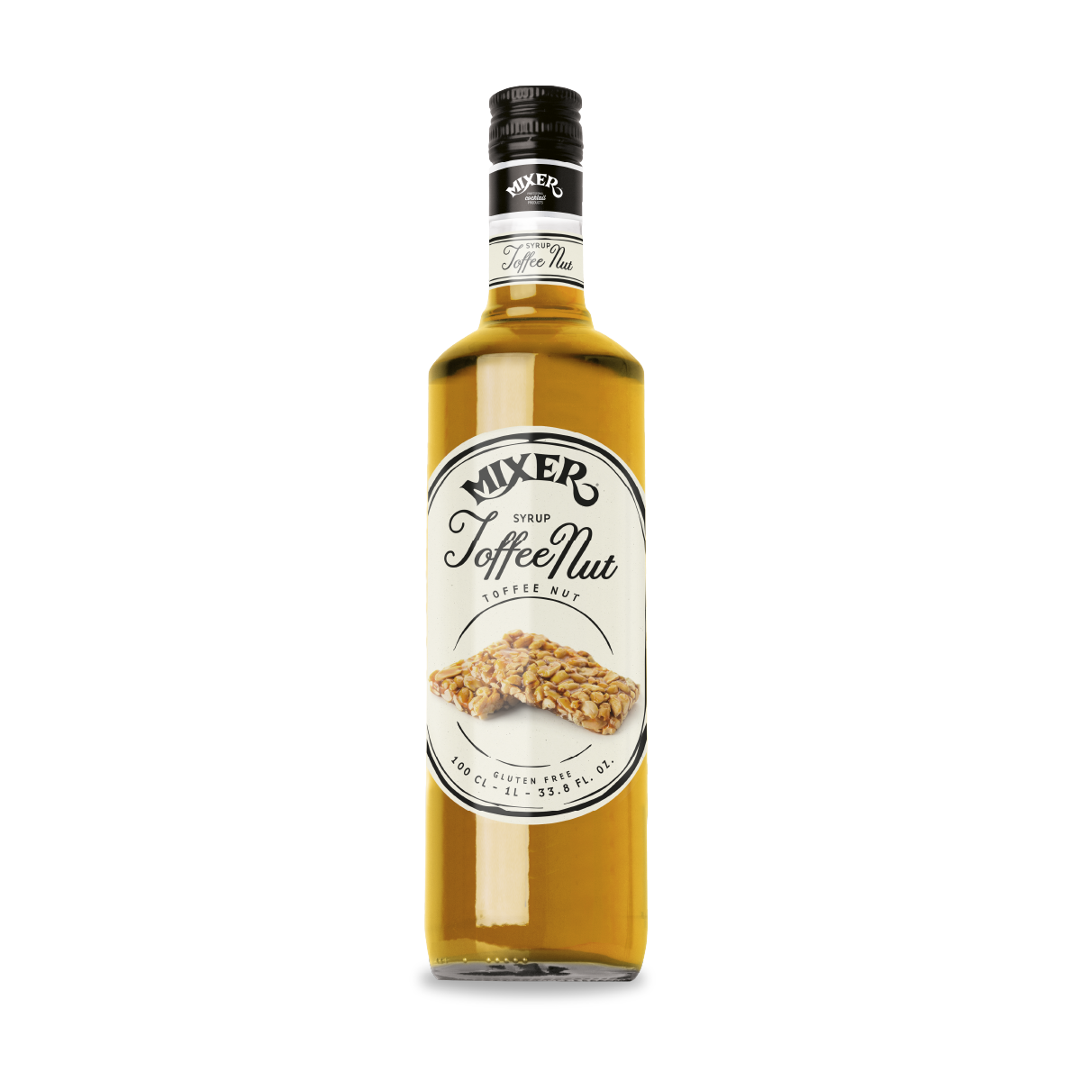 Карамельний горіх, MIXER Сироп Gourmet 1л