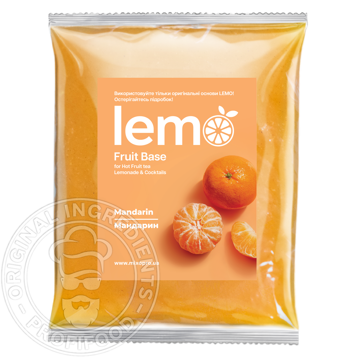 Мандарин, LEMO, основа-пюре, 1 кг