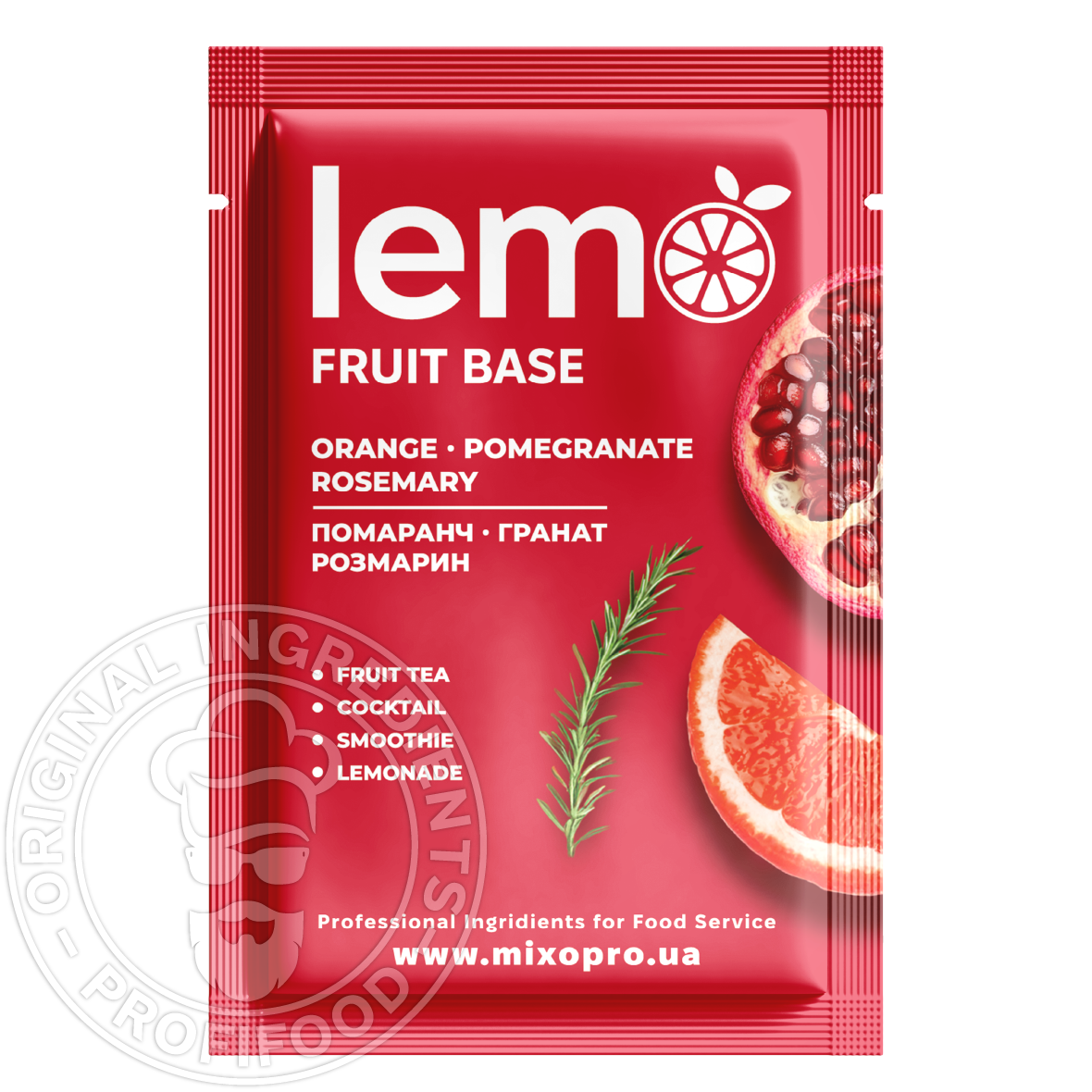 Оранж-Spritz, LEMO, основа-пюре, 45гр*15шт