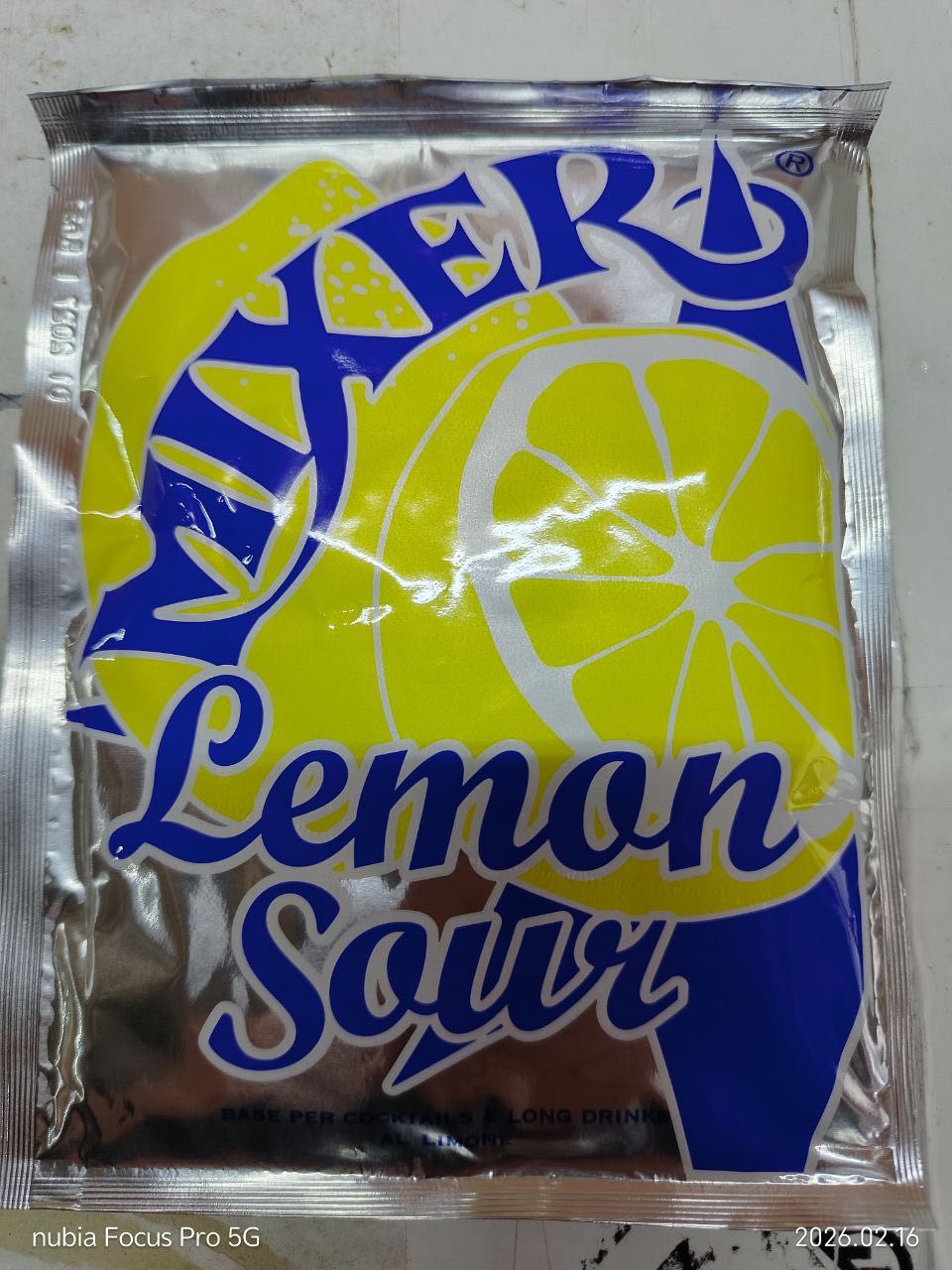 MIXER Премікс Лимон Сауер 70 г