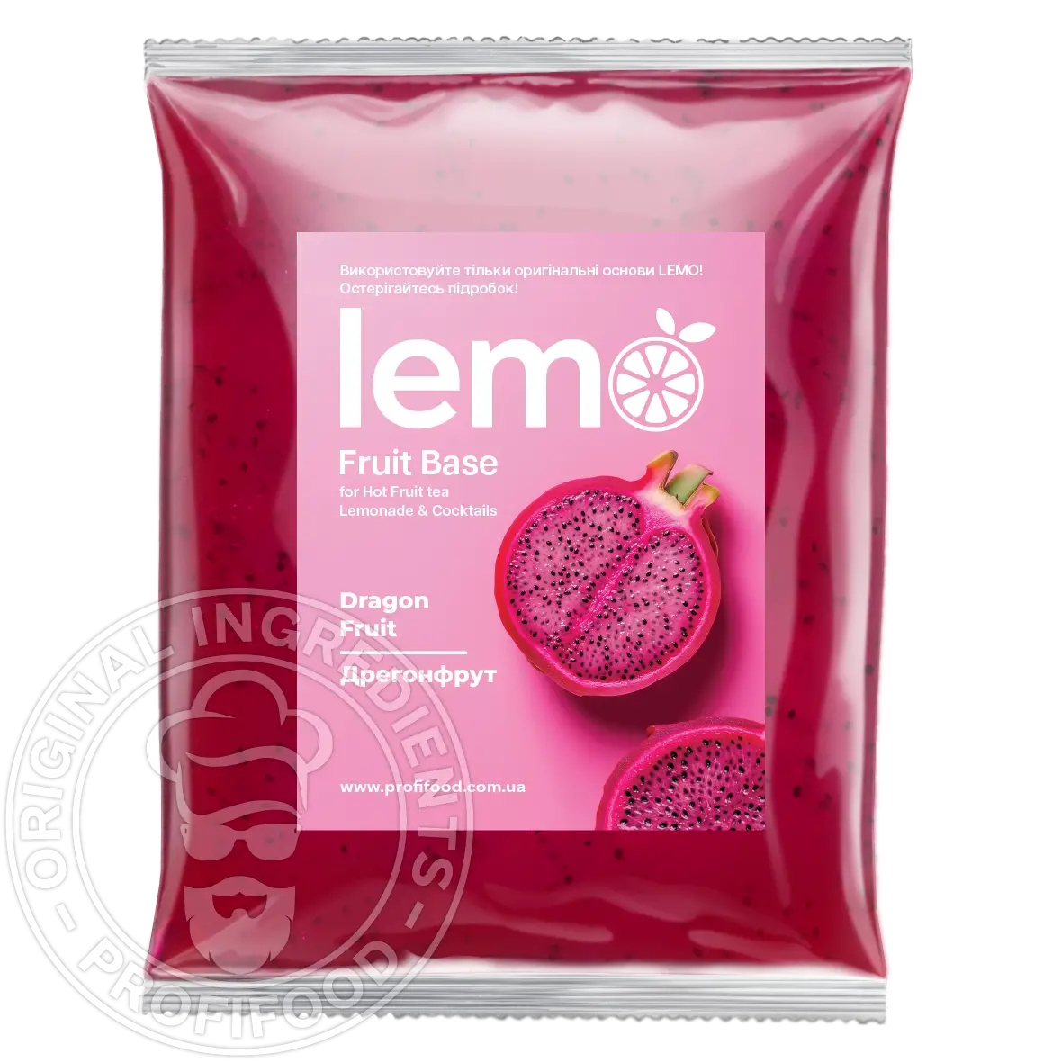 Драгонфрут, LEMO, основа-пюре, 1кг