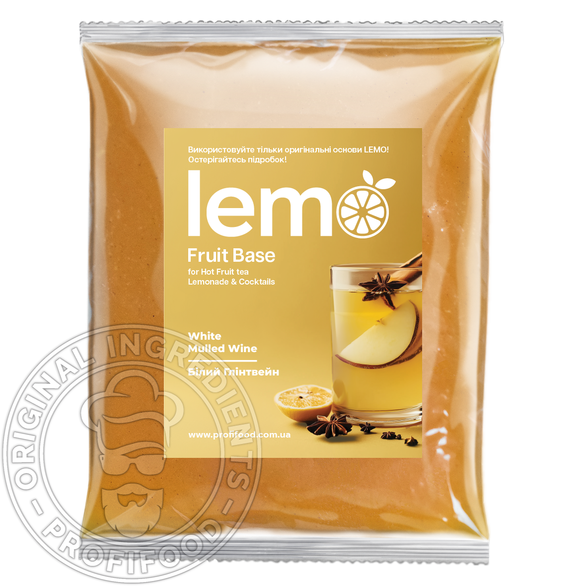 Белый глинтвейн, LEMO, основа-пюре, 1кг