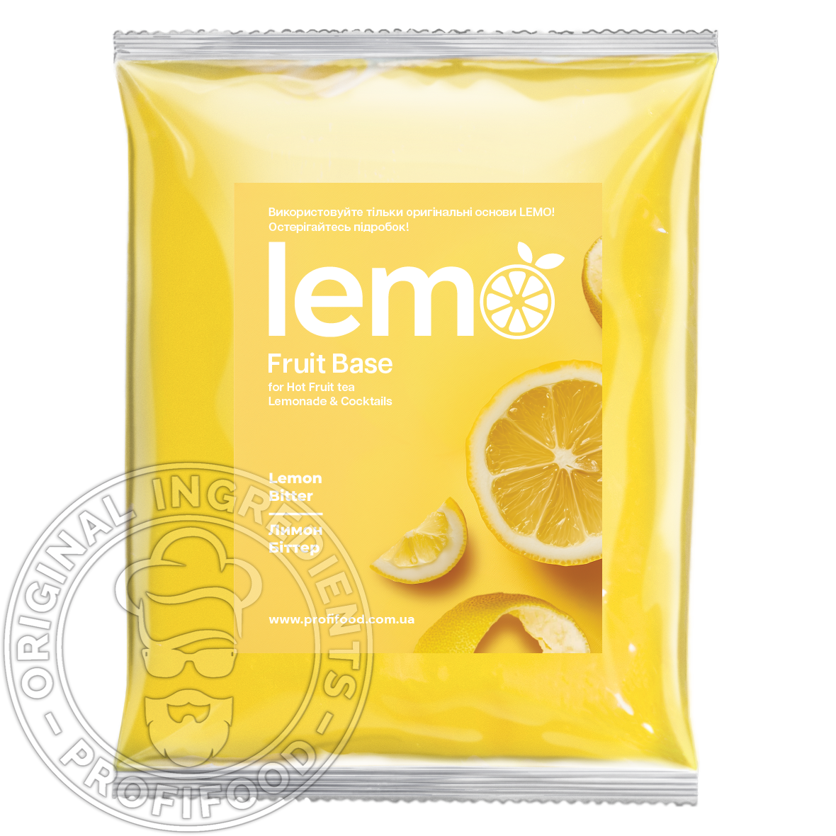 Лимонный биттер, LEMO, основа-пюре, 1кг