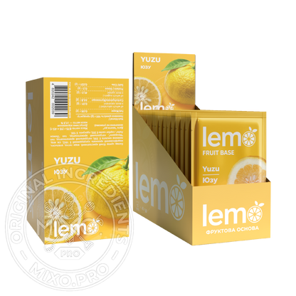 Юзу, LEMO, основа-пюре, 45гр*15шт