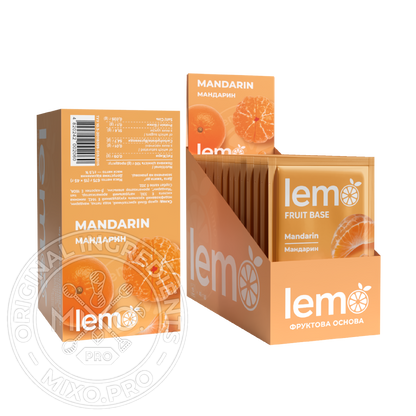 Мандарин, LEMO, основа-пюре, 45гр*15шт