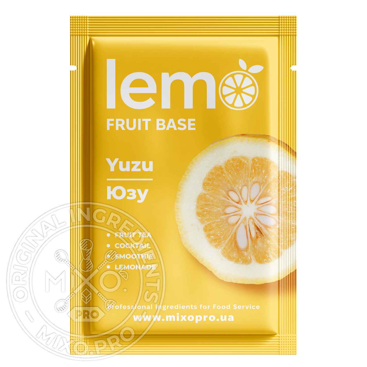 Юзу, LEMO, основа-пюре, 45гр*15шт