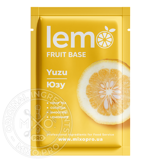 Юзу, LEMO, основа-пюре, 45гр*15шт