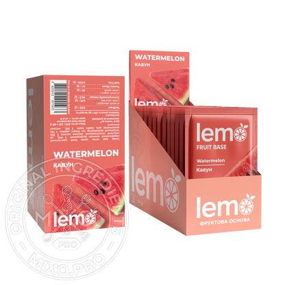 Кавун, LEMO, основа-пюре, 45гр*15шт
