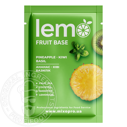 Ананас-Ківі-Базилік, LEMO, основа-пюре, 45гр*15шт