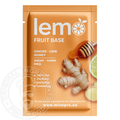 Імбир-Лайм-Мед, LEMO, основа-пюре, 45гр*15шт