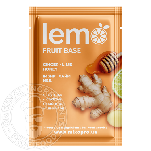 Имбирь-Лайм-Мед, LEMO, основа-пюре, 45гр*15шт