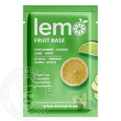 Огурец-мята-лайм-лимон, LEMO, основа-пюре, 45гр*15шт