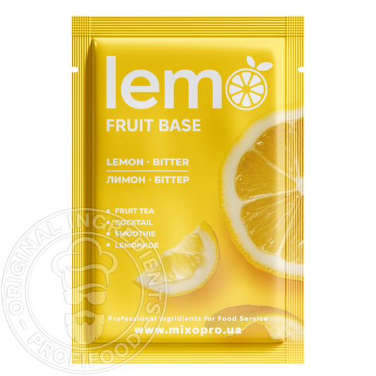 Лимонный Биттер, LEMO, основа-пюре, 45гр*15шт