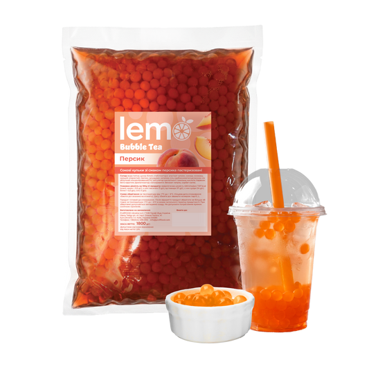 Персик, bubble tea, 1,8 кг