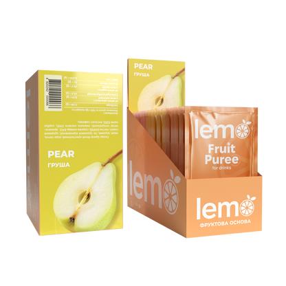 Груша, LEMO, основа-пюре, 45гр*15шт