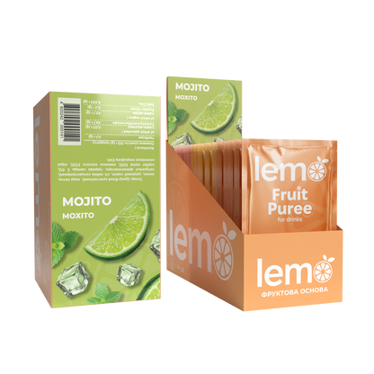 Мохіто, LEMO, основа-пюре, 45гр*15шт