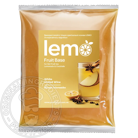 Білий глінтвейн, LEMO, основа-пюре, 1кг