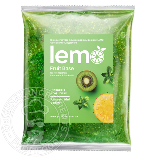 Ананас-Киви-Базилик, LEMO, основа-пюре, 1кг
